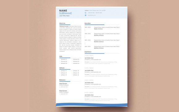 Download Cv Resume Curriculum Vitae Template - Premium Resources