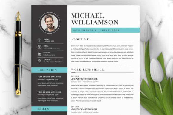 Download 2 Pages Best Curriculum Vitae - Premium Bundle